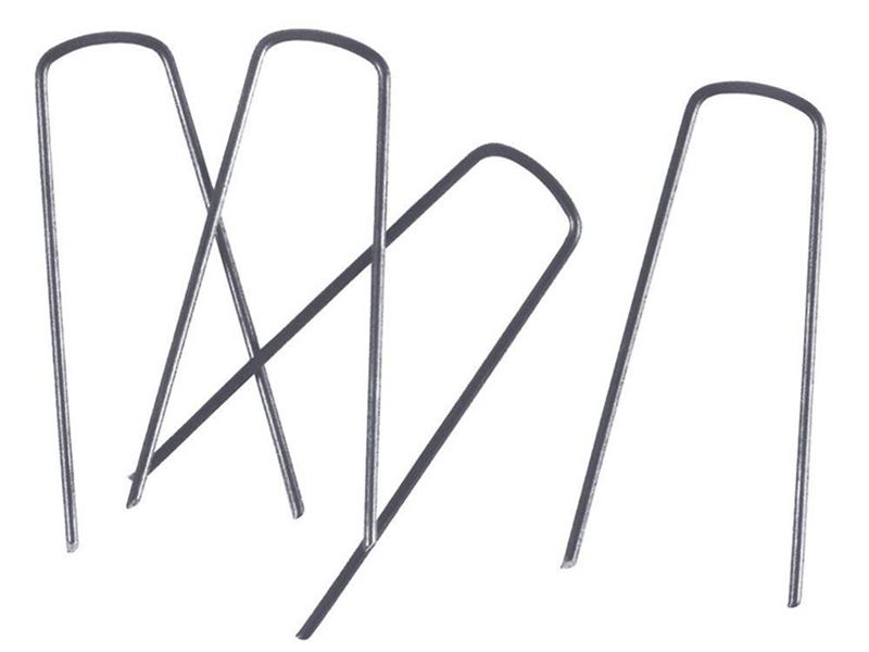 LANDSCAPE SOD STAPLES WITH SQUARE TOP